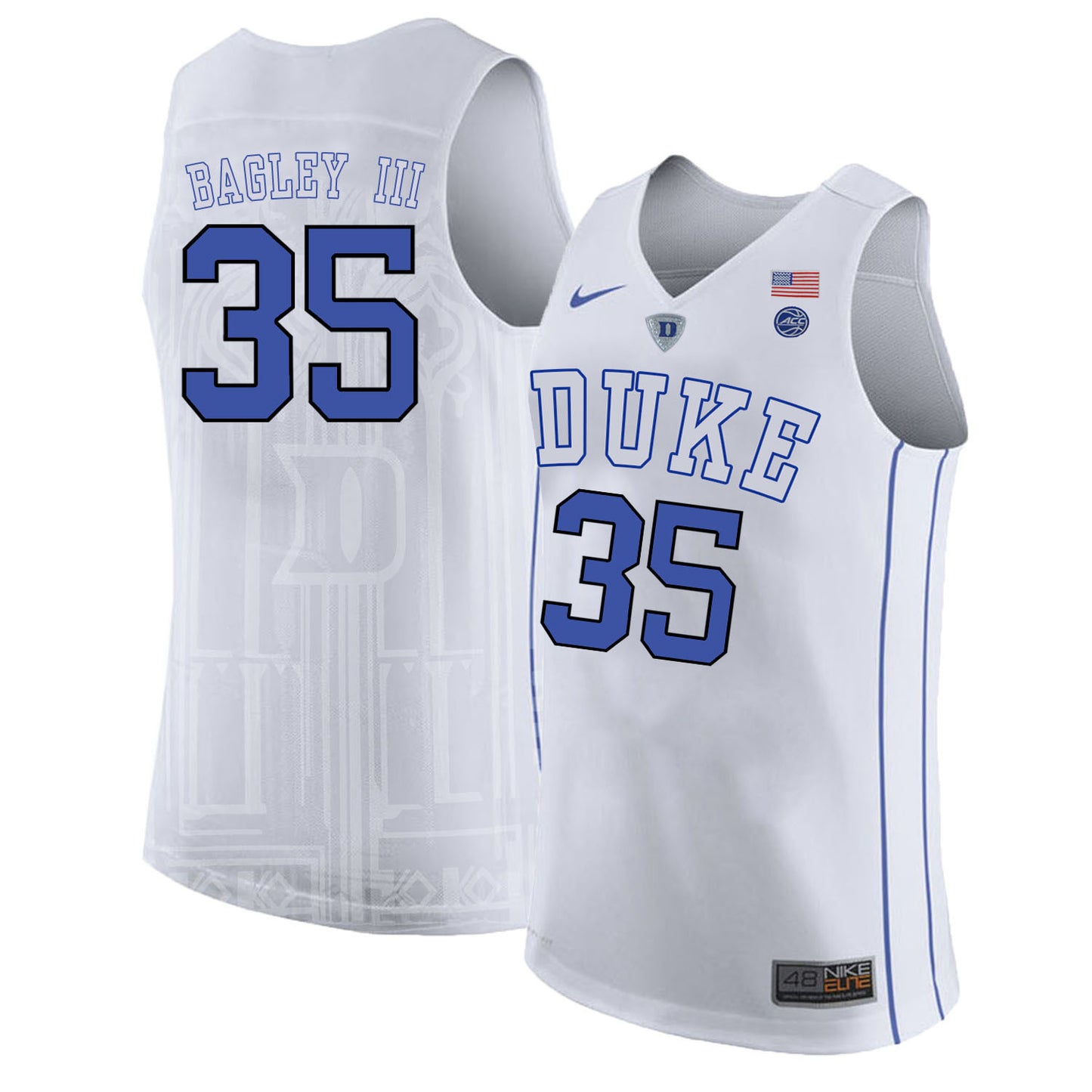 DUKE Marvin Bagley III 35 White