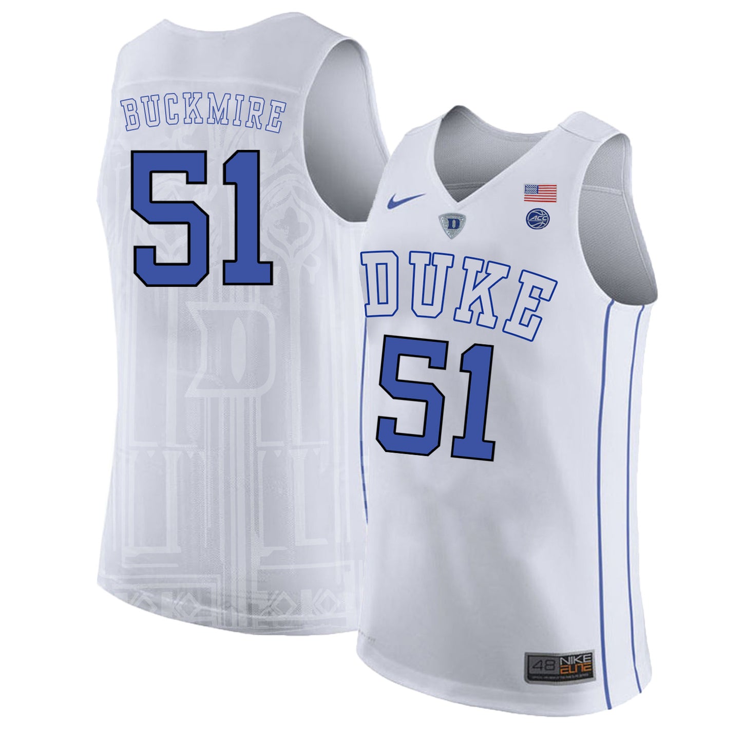 DUKE Mike Buckmire 51 White