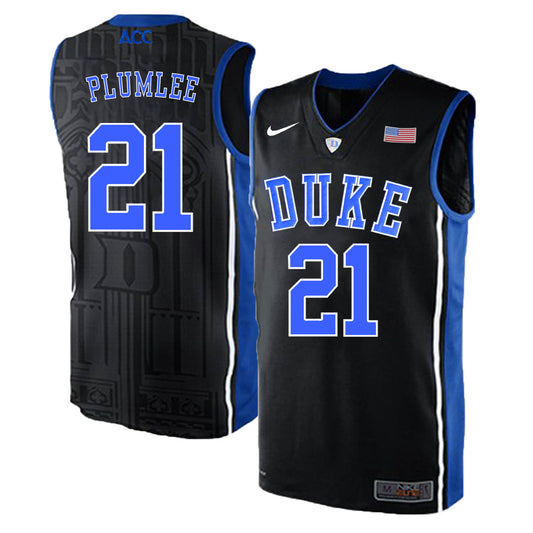DUKE Miles Plumlee 21 Black Elite