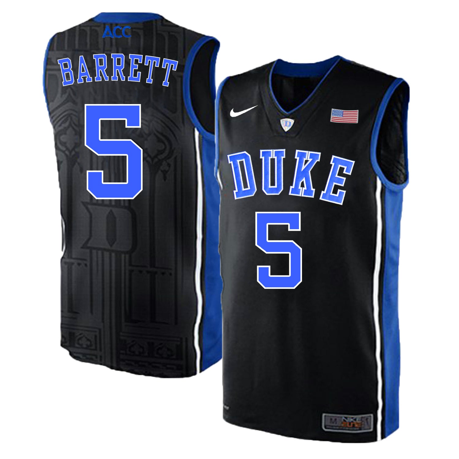 DUKE RJ Barrett 5 Black Elite