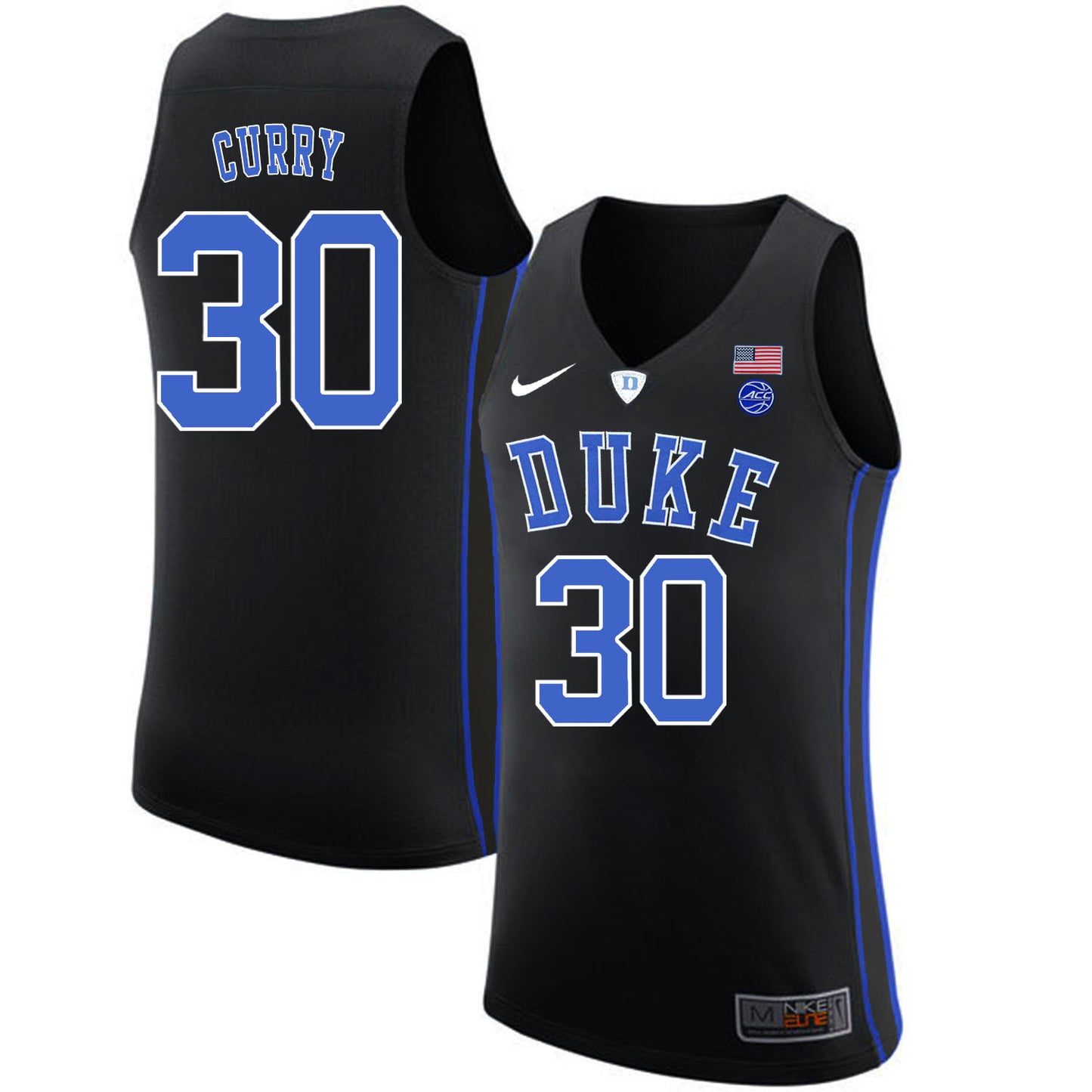 DUKE Seth Curry 30 Black