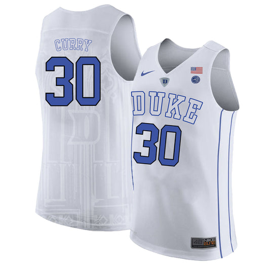DUKE Seth Curry 30 White