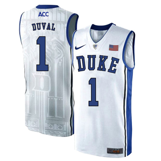 DUKE Trevon Duval 1 White Elite