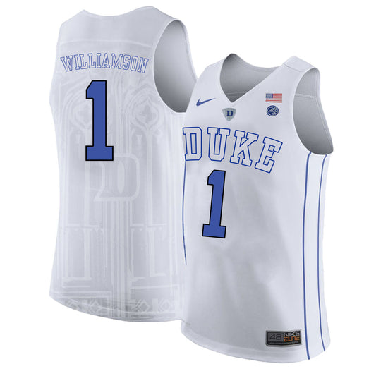 DUKE Zion Williamson 1 White