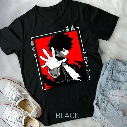 Dabi Unisex T-Shirt My Hero Academia Anime Tee Boku No Hero Academia Shirt Anime