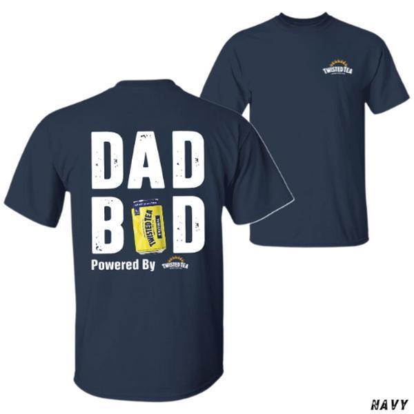 Dad Bod T-Shirt - Funny Twisted Tea Beer Can Design Graphic Tee for Men - Ideal Father's Day Gift - Casual Streetwear Unisex, Streetwear, Everyday Wear, Trendy Clothing