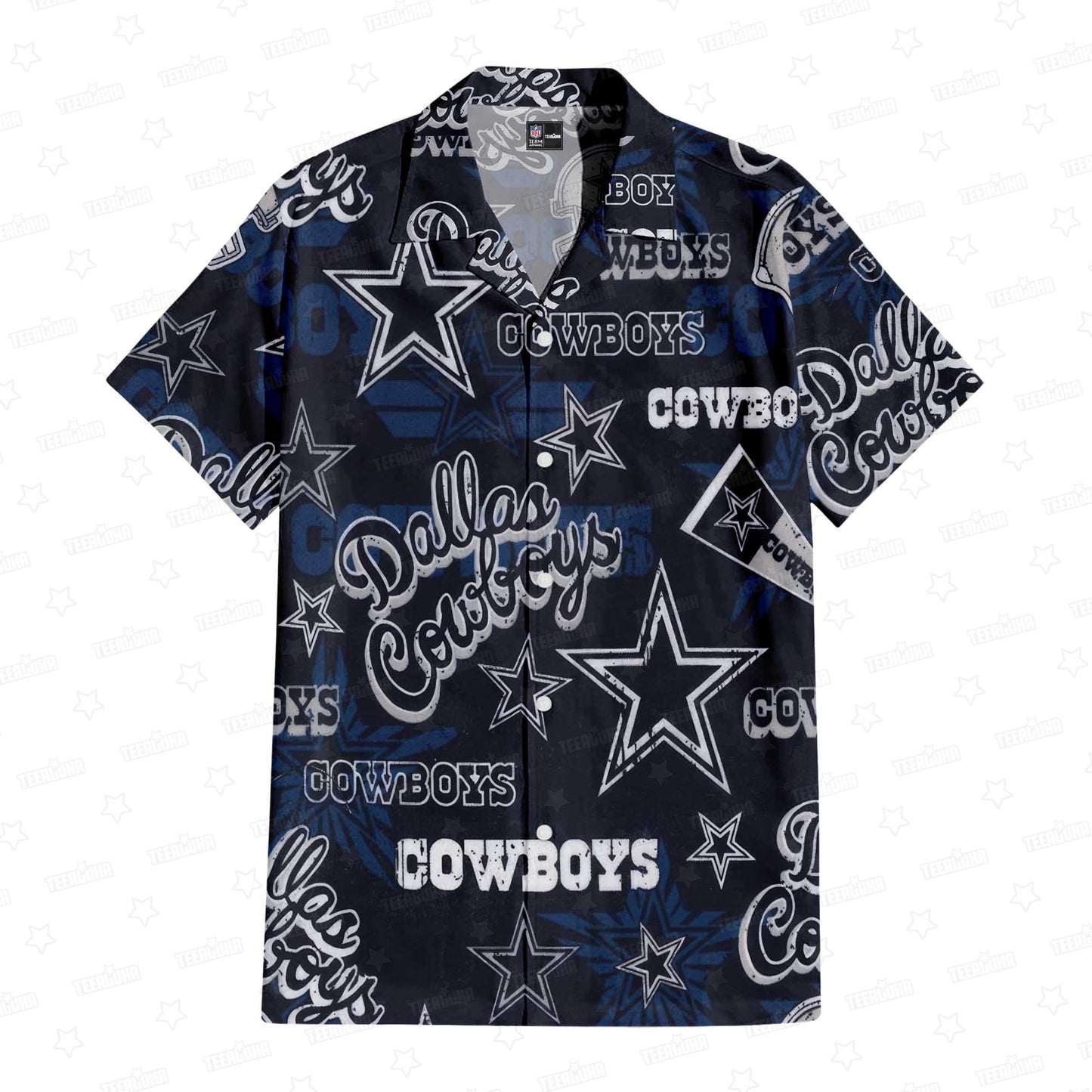 Dallas Cowboys Hawaiian Shirt Lone Star Breeze Design 656017