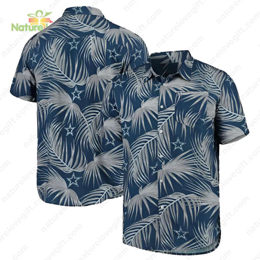 Dallas Cowboys Palm Leaves Vintage Old Navy Hawaiian Shirt