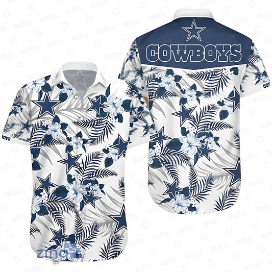 Dallas Cowboys Hawaiian Shirt Tropical Breeze Design 942189