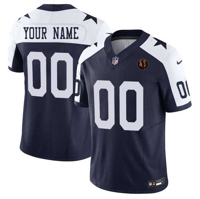 Dallas Cowboys Active Player Custom Navy 2025 F.U.S.E. With John Madden