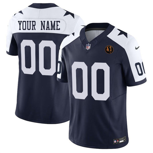 Dallas Cowboys Active Player Custom Navy 2025 F.U.S.E. With John Madden
