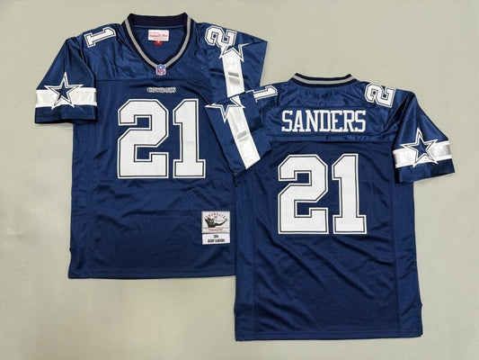 Dallas Cowboys #21 Deion Sanders Dallas Cowboys Style 2