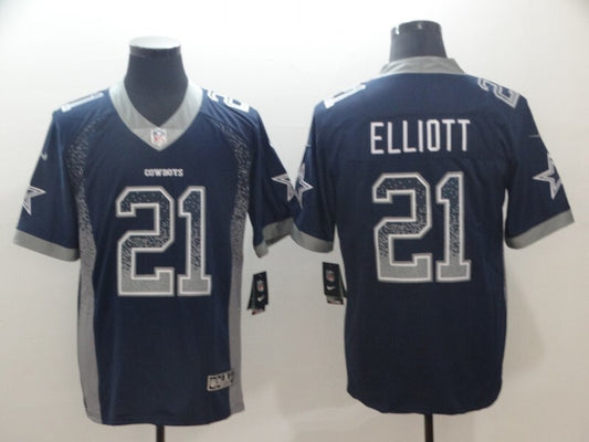 Dallas Cowboys #21 Ezekiel Elliott Legend Drift 132