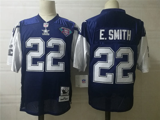 Dallas Cowboys #22 Emmitt Smith Style 2