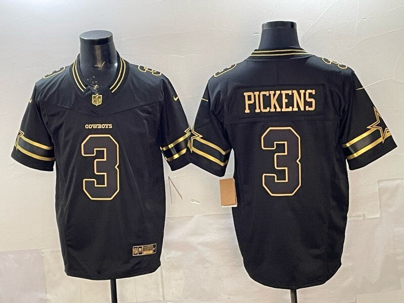 Dallas Cowboys #3 George Pickens Cowboys 6 Edition Style 1