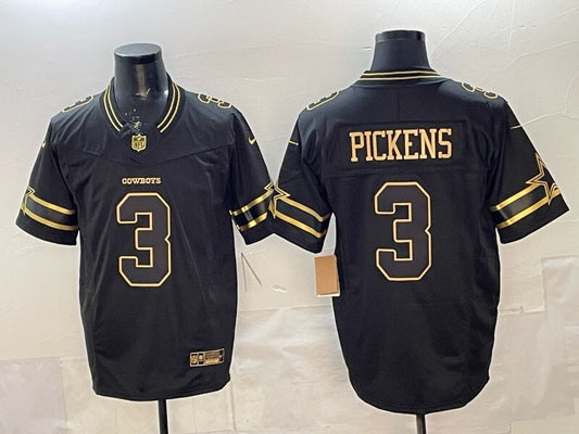 Dallas Cowboys #3 George Pickens Cowboys 6 Edition Style 1