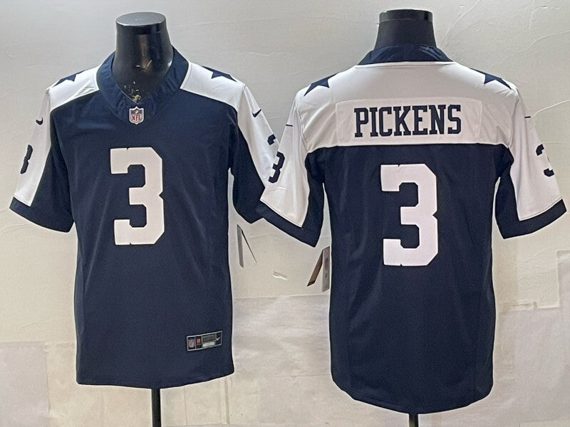 Dallas Cowboys #3 George Pickens Cowboys V3 Style 4