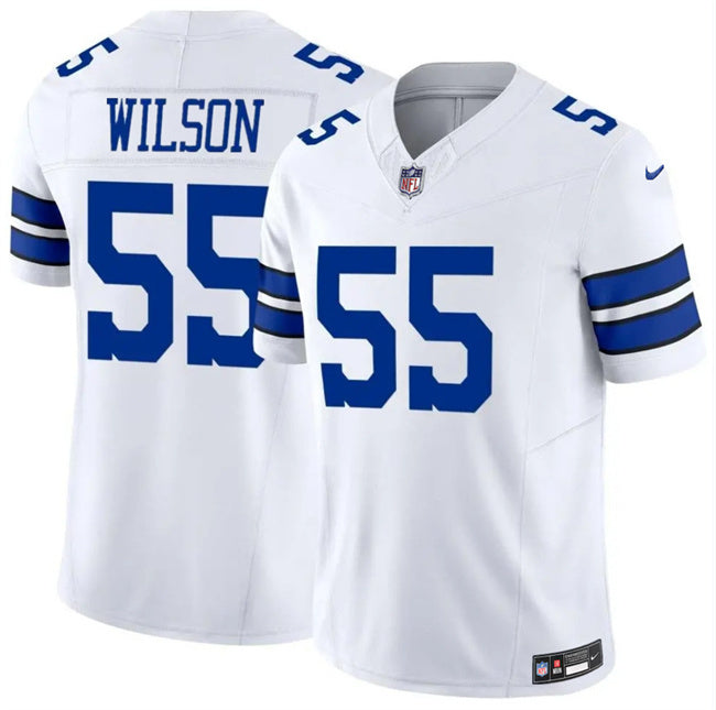 Dallas Cowboys #55 Logan Wilson White 2025 F.U.S.E Vapor Untouchable