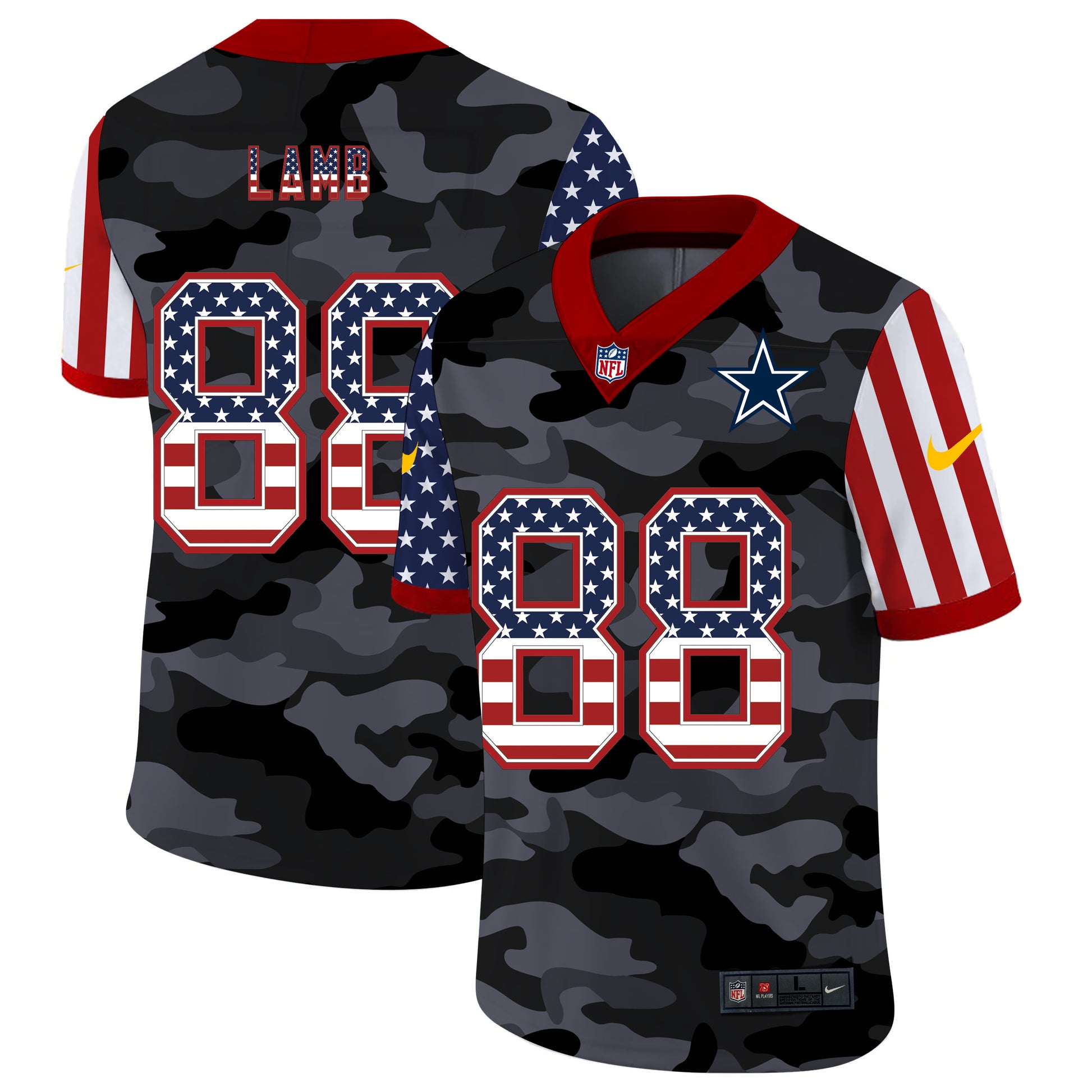 Dallas Cowboys #88 CeeDee Lamb Style 2