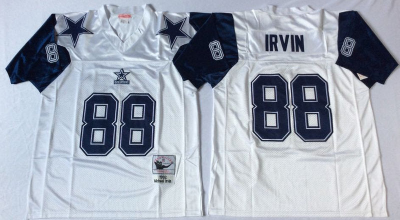 Dallas Cowboys #88 Michael Irvin Throwback Style 1