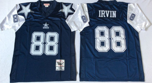 Dallas Cowboys #88 Michael Irvin Throwback Style 2