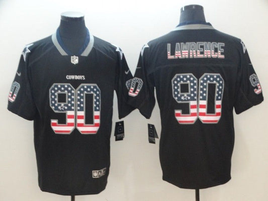 Dallas Cowboys #90 Demarcus Lawrence Black Adult ac4