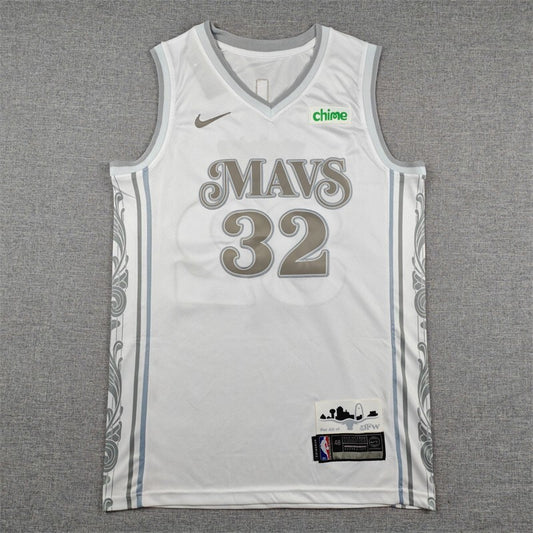 Dallas Mavericks #32 Cooper Flagg Mavericks 32 White City Edition s-xxl Style 2