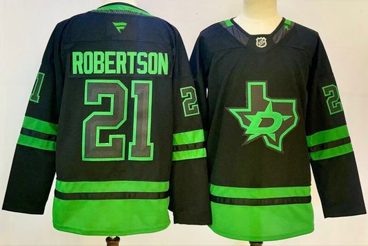 Dallas Stars #21 Jason Robertson Style 1