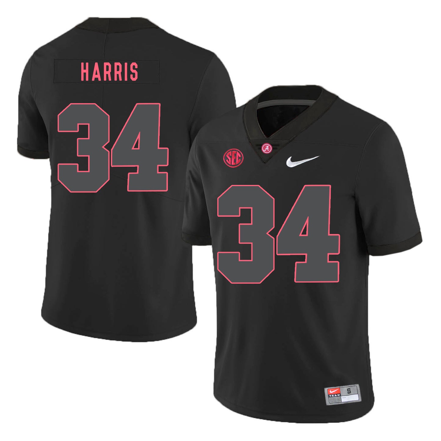 Damien Harris 34 Lights Out .2jpg