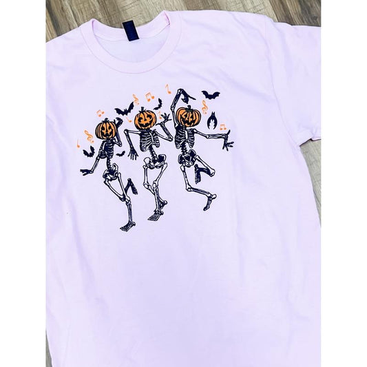 Dancing Skeletons Graphic Top