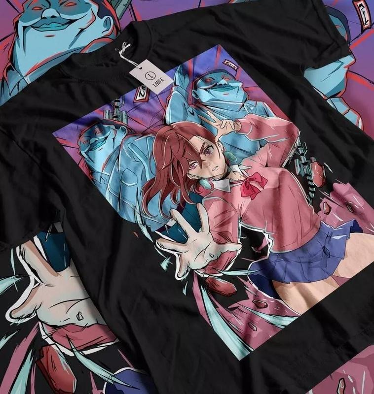 Dandadan Momo T-shirt Cosplay Momo Anime Gift Shirt All Size Hoodie, Sweatshirt | InkThreadWorks.com