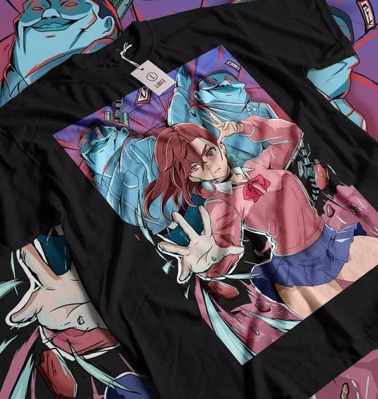 Dandadan Momo T-shirt Cosplay Momo Anime Gift Shirt All Size Hoodie, Sweatshirt | InkThreadWorks.com