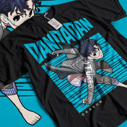 Dandadan Okarun Momo Shirt Anime Manga T-shirt Gift for anime fan Gift All Sizes