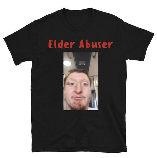 Daniel Larson Elder Abuser-Unisex T-Shirt Featuring Bold and Controversial Meme Design Hoodie, Sweatshirt