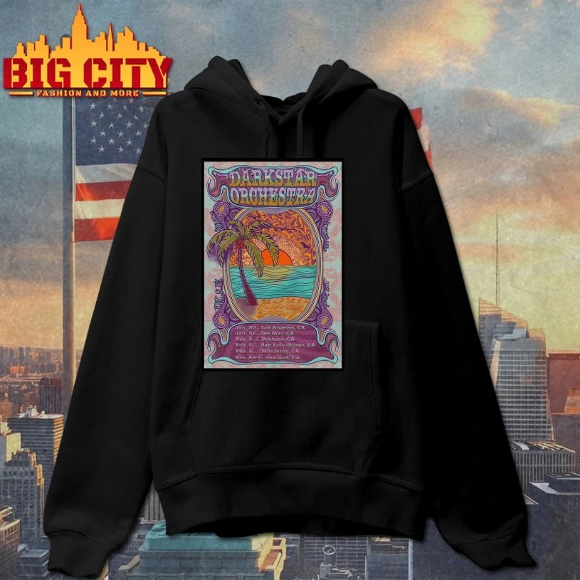 Dark Star Orchestra Tour 2026 California Poster t-shirt