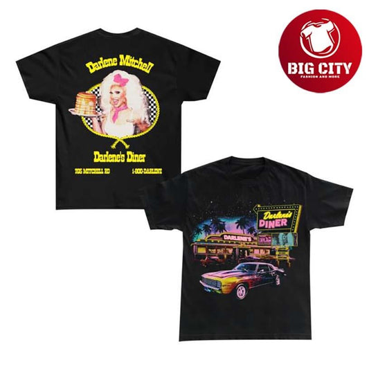 Darlene Mitchell Darlene’s Diner Double-Sided Two Sided Shirt