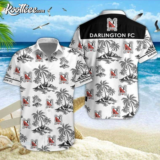 Darlington FC Hawaiian Shirt