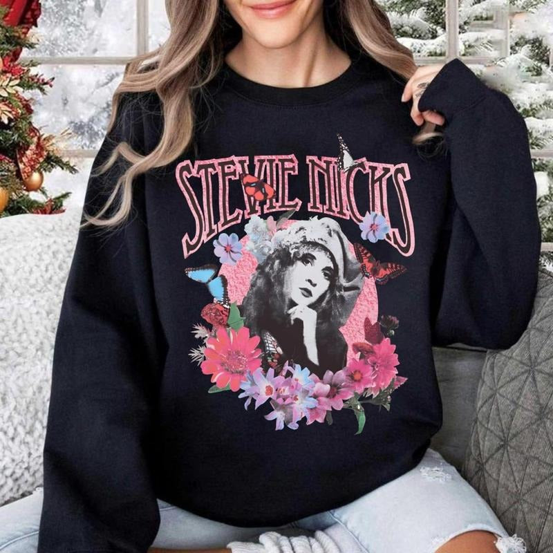 Daydreamer Stevie Nicks Graphic Shirt, Boho Music Sweatshirt, Gift For Her Hoodie | InkThreadWorks.com