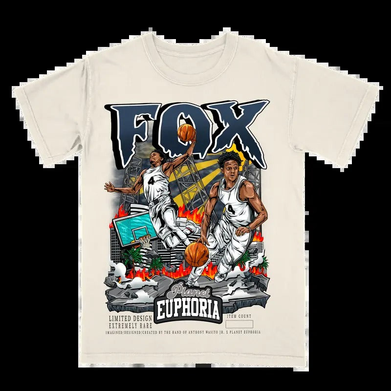 De'Aaron Fox Tee Gift For Fan - Men's Casual T-shirt - Menswear Hoodie, Sweatshirt | InkThreadWorks.com