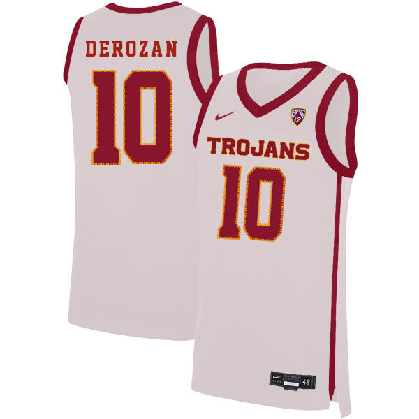 DeMar DeRozan 10 White