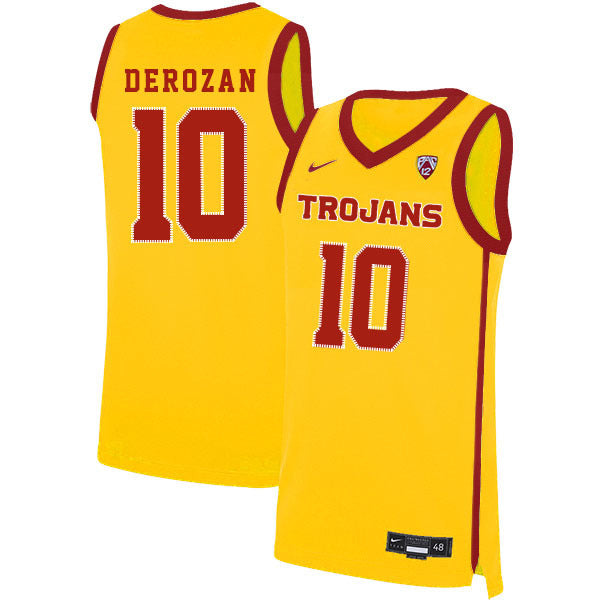 DeMar DeRozan 10 Yellow