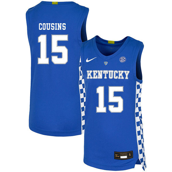 DeMarcus Cousins 15 Blue