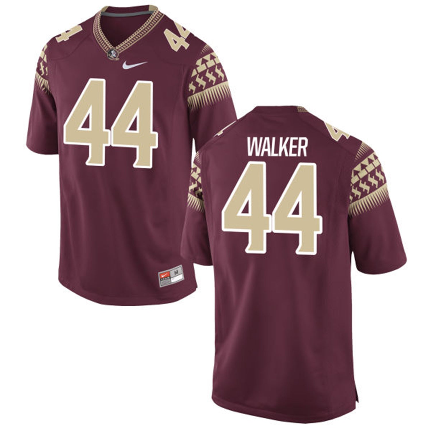 DeMarcus Walker 44 Burgundy