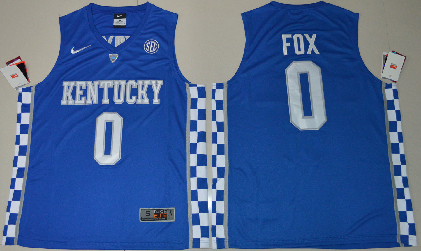De'Aaron Fox 0 Blue 2017