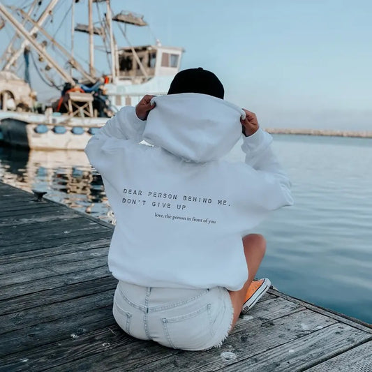 Dear Person Behind Me Hoodie Aesthetic Oversized Sweatshirt Person Behind Me Sweatshirt Aesthetic Be Kind Sweatshirt...
