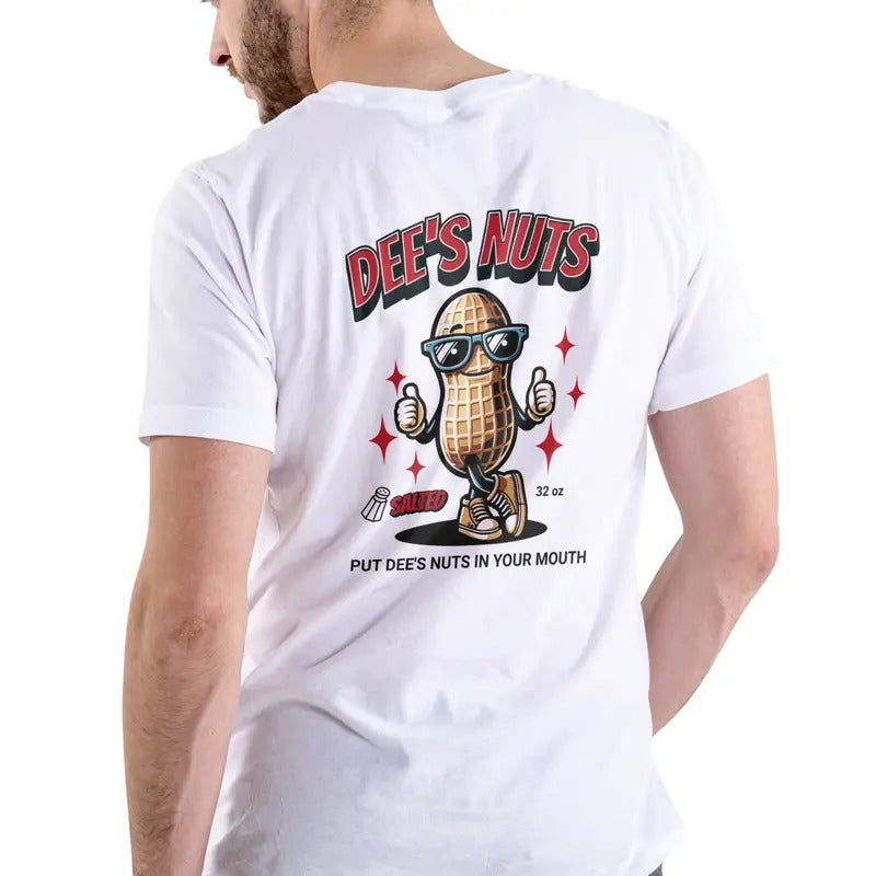 Dee's Nuts, Salted T Shirt, Unisex cotton Casual Menswear Hoodie, Sweatshirt | InkThreadWorks.com