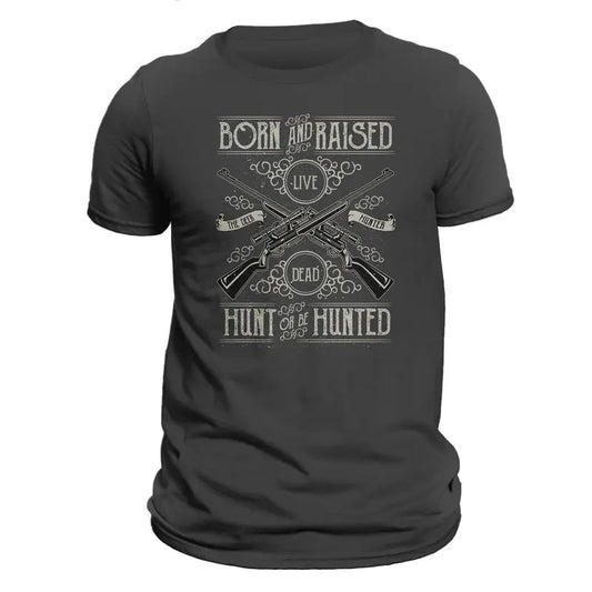 Deer Hunter Hunt or Be Hunted Hunting Men's T-Shirt Hoodie, Sweatshirt | InkThreadWorks.com