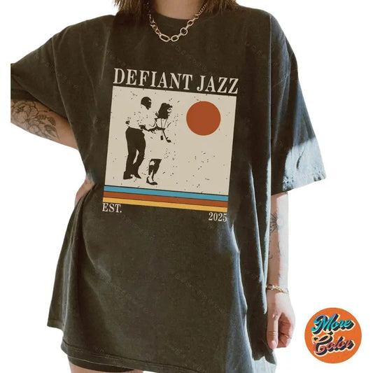 Defiant Jazz Severance Tv Series Shirts, Cotton Unisex T-shirt, Crew Neck, Size S- 3XL, Menswear Top, Womenswear Top...