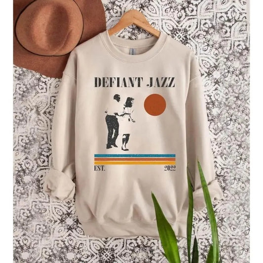 Defiant Jazz Shirt - Severance TV Show T-Shirt, Retro 90s Vintage Tee, Sci-Fi Fan Gift, Severance Merchandise, Gift for...