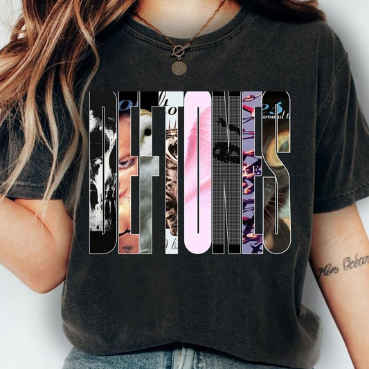 Deftones Black Metal Merch, Deftones Bootleg Shirt, Deftones Tee, Deftones Band Shirt, Deftones Band Merch  C Hoodie,...